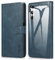 ARRYNN Cover per Samsung Galaxy A15 4G / 5G con Vetro temperato,Portafoglio in Pelle Custodia a Libro Supporto Magnetica Portafoglio Per Samsung Galaxy A15 4G / 5G - Blu