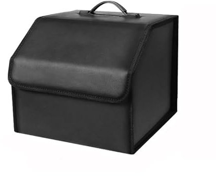 ZELLYA Auto Klappkoffer Aufbewahrungsbox, Für Tesla Model 3 Model S Model X Model Y tragbarer Kofferraum-Organizer Koffer-Styling