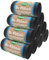 ECOSACK Öko Müllsäcke 120L, 10 Rollen (240 Beutel) reißfest - In der EU produziert, aus recycelten Folien und mit erneuerbarer Energie hergestellt