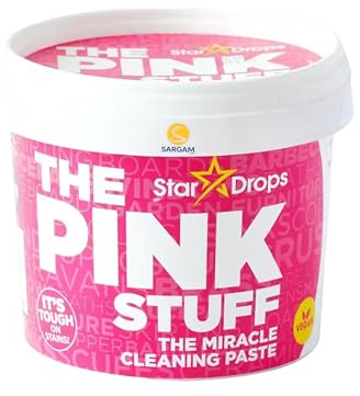 The Pink Stuff Miracle Cleaning Paste – 850g | All-Purpose Natural Cleaner | Tough on Stains, Grease & Grime | Vegan, Non-Toxic, Mild Abrasive | Kitchen, Bathroom, Outdoor Use