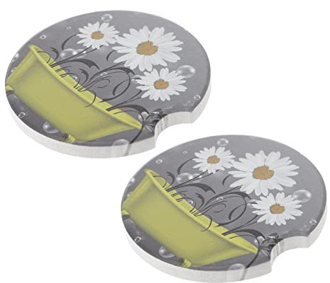 Garneck Posavasos Universales para Interior de Coche 2 Portavasos