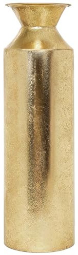 55 cm große goldene Metall-Bodenvase für Zweige, Zweige und getrocknete Blumen, große dekorative Blumenvasen für Heimdekoration, Einweihungsgeschenk für Spa, Reiki, Meditation, O5