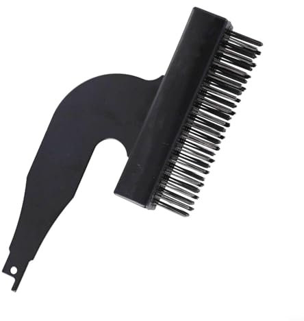 Oniissy 1PC Electric Cleaning Brush For Reciprocating Saw Cleaning Paint Rust Removal,Electric Wire Nylon Brush Cleaning Set Horse Saw Reciprocating Saw Brush(Steel Wire)