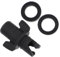 GALPADA Adaptateur De Pompe à Air pour Kayak Et Bateau Gonflable Connecteur pour Pompe Électrique Et Manuelle Accessoire Pratique Noir