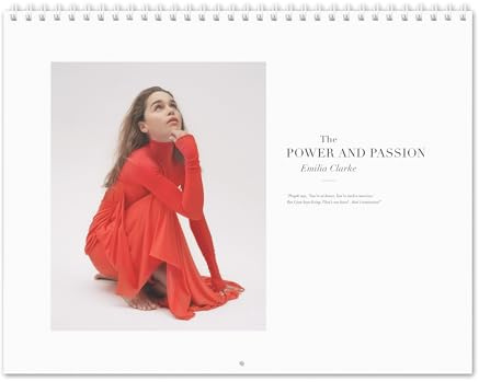 Emilia Clarke Vol.4-2027 Wall Calendar