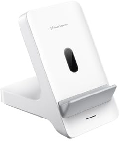 vivo Caricatore Wireless 50W da Scrivania – Supporto Verticale con Ricarica Rapida Senza Fili, Raffreddamento Attivo Silenzioso, Design Ergonomico 60°, Compatibile Qi