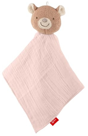 Sigikid Baby Schnuffeltuch Schmusetuch Musselin Kuscheltuch Tröster | anschmiegsames, flaches Stofftier als Baby-Spielzeug Begleiter Trösterchen Einschlafhilfe
