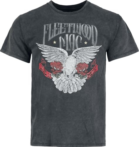 Fleetwood Mac Live In Concert Männer T-Shirt schwarz Band-Merch, Bands