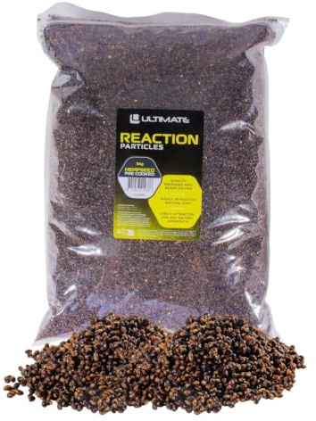 Ultimate Reaction Partikel Ready to Fish Hempseed (5kg) - Partikel