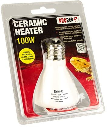 ProRep Ceramic Heat Emitter 100 Watts | Heating for Reptiles and Amphibians