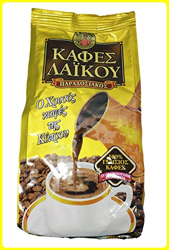 Coffee Traditional Laikou Gold Cyprus Greece 200g - 1 Pack of 200g