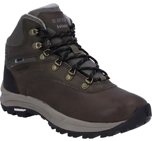 Hi-Tec Women's Altitude 6 Waterproof High Rise Hiking Boots, Brown Dark Chocolate 41, 4 UK