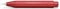 Kaweco AL SPORT Druckbleistift Deep Red 0.7 mm HB I Mechanischer Bleistift aus hochwertigem Aluminium in seidenglänzender Optik I Druck-Bleistift nachfüllbar in Rot I Druckminenbleistift 10,5 cm
