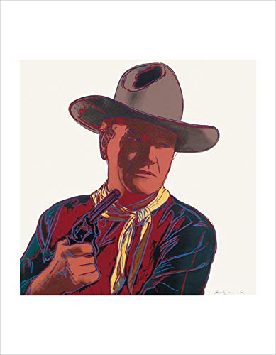 Andy Warhol Poster John Wayne, 1986 Kunstdruck Bild 36x28 cm