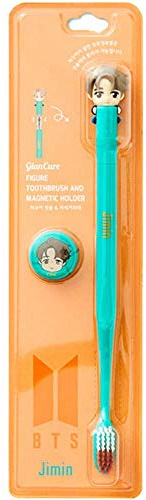 K-Pop Idols Goods BTS Offizielle Merchandise-Fanartikel Zahnbürste mit praktischer Magnethalterung (Jimin)