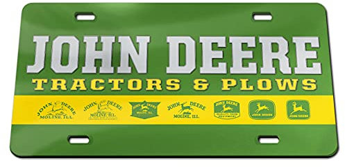 WinCraft John Deere License Plate Vintage