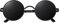 CGID Retro Runde Sonnenbrille Herren Damen Polarisiert Hippie Metallrahmen UV400 Schutz