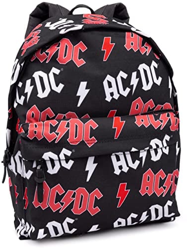 AC/DC Rucksack Erwachsene Teens Music Band Blitz Rucksack 16 Einheitsgröße