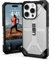 Urban Armor Gear UAG Plasma Funda Compatible Apple iPhone 14 Pro [Carga inalámbrica Compatible, Resistente a los Golpes, Borde Elevado] Gris Transparente