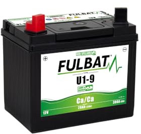 Batterie Fulbat Motoculuture Lawn mower U1-9 Ca/Ca 12 V 28 AH, Tondeuse à gazon