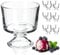 KADAX Eisbecher 12 Stück Set, 280 Milliliter Dessertschale aus hochqualitativem Glass, 10.6x9.4cm Eisgläser, Spülmaschinenfeste Fruchtgeleeschalen, Dessert Tassen für Eiscreme (280 ml, 12 Stück Set)