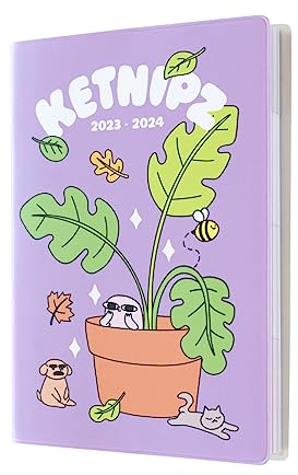 Grupo Erik Schulplaner 2023 2024 Schüler und Studierende Ketnipz Kalender 2024 Buchkalender - Hausaufgabenheft 2023/2024 - Schülerkalender 2023 2024 Ringbuch A6 Taschenkalender Klein
