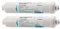 2X Aquati Replacement Fridge in-line Water Filter Compatible with Samsung Daewoo LG BEKO Bosch