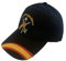 Makio Kappe mit spanischer Flagge, verstellbar, Padel Golf Tennis, 5 Panel, 100 % gekämmte Baumwolle, Legion – Schwarz, 58 cm