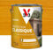V33 Lasure Bois extérieur Chêne clair - Protection Classique 4 ans - Protège du grisaillement - Direct bois neufs ou anciens - Texture anti-goutte - 5L