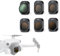 JJC ND CPL Filter Kit für DJI Mini 4 Pro, 6er Pack ND8 ND16 ND32 ND64 ND256 Neutraldichte Fest Graufilter Polarisations Polfilter, Mehrfach Beschichtete Tragbare ND Filter Mini 4 Pro Drohnen Zubehör