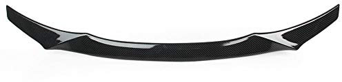 Heckspoiler für Mazda 3 Axela 2019 2020, Karbonfaser-Optik, glänzend schwarz