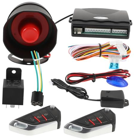 SOLUSTRE 1 Set Car Alarm Starters Scooter Alarm System Lockout Car Locks Ghost Alarm Car Alarms for Tracker Steering Lock Alarm Start Ring Alarm Vehicle Auto Plastic