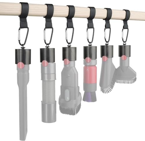 RTop 10Pack Accessory Hangers for Dyson Attachments V7 V8 V10 V11 V15 Gen5 G5 Vacuum Cleaners Accessories, Storage Tool Accessory Holders compatible with Dyson Accessories