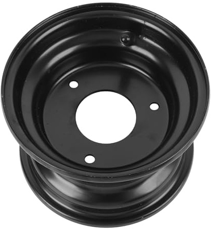 3 loch felgen, 3 Löcher 6 Zoll Aluminiumlegierung Go Kart Wheel Rand, Verbesserte Traktion, Stilvoller Look für ATV Quad Dirt -Radtour auf Dem Mäher mit Bequemer Installation, Geeignet für die