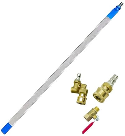 Tige de nettoyage de radiateur pour voiture, radiateur de voiture, nettoyeur haute pression, multifonction, efficace, solution portable pour camions, camping-
