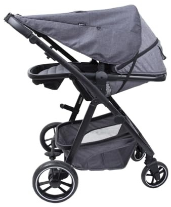Amana Universal Kinderwagen Sonnenschutz Baldachin - UPF 50+ UV-Schutz, verstellbarer Baby-Kinderwagen-Sonnenschutz für den Sommer, leichte faltbare Abdeckung, passend für die meisten Kinderwagen