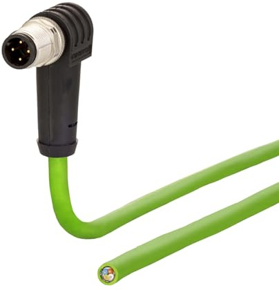 METZ CONNECT Industrial Ethernet Cable M12 D-Coded 2m