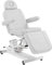 Activeshop 705 Kosmetikliege Massageliege Massagetisch Massagestuhl Weiss bis 200kg belastbar mit 1 Motoren Premium-PU-Leder 182 x 72 x (72-89,5) cm (L x W x H)