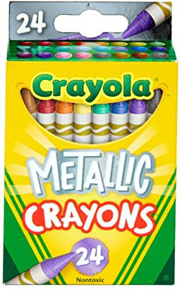 Crayons 24 CT. Metallic