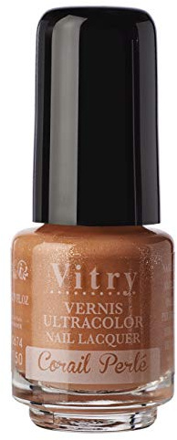 Vitry Mini Nagellack, Perlkoralle, 4 ml