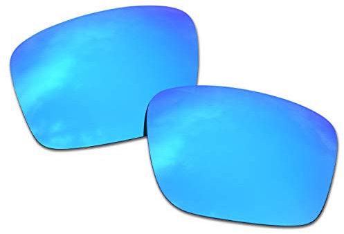 SOODASE Pour Oakley Mainlink Des lunettes de soleil Bleu Verres de remplacement polarisés