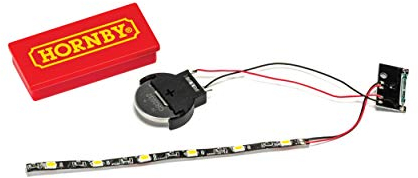 Hornby R7338 Maglight Beleuchtungseinheit für 4/6 Radwagen - Ersatzteile und Zugzubehör für Hornby Spurweite OO Modelleisenbahn-Sets, Kupplungs- und Modellierwerkzeuge - Maglight Beleuchtungseinheit