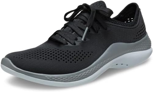 Crocs Hombre LiteRide 360 Pacer M Zapato, Black/Slate Grey, 46/47 EU