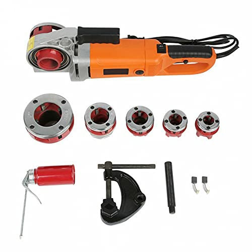 Filiera filettata, 1/2-2, tagliatubi elettrico, 6 matrici da 1/2, 3/4, 1, 1-1/4, 1-1/2 e 2, 2300 W, 220 V