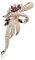Broche Florale en Cristal Broche avec Strass Paillettes Broche Écharpe Florale en Alliage pour Hommes et Femmes Accessoires de Mariée Cadeaux pour Fêtes Insignes Extérieur pour Vêtements