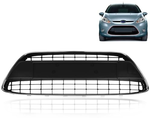 ROBUST Chrom Stossstange Kühlergrill Vorne Mitte für Ford Fiesta 1538490 1766625 8A6117B968D 2008-2012