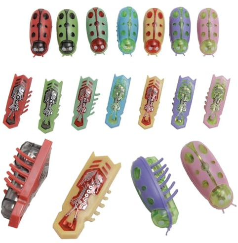 AQACoach 2er Pack Interaktive Wanze Katzenspielzeug Katze automatisch Intelligenzspielzeug Activity Strategie