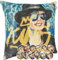 Kissenbezug Dekokissen Gobelin Kissen Sofakissen Kissenbezüge Kissenhülle Zierkissen Pop Art Motiv beidseitig Bedruckt Michael Jackson 40x40cm ohne Füllung