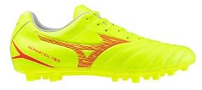 Mizuno Monarcida Neo III Select AG P1GA242645, Men football boots, Yellow, 44 EU