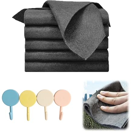 XdealCozyxc Cleaning Cloths Streak Free, Thickened Ultra Fine Fibre Magic Cleaning Cloth (30 * 30cm)